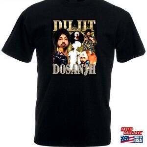 Diljit Tshirt Dosanjh Singer Shirt Indian Concert Tee Punjabi Classic Tshirt
